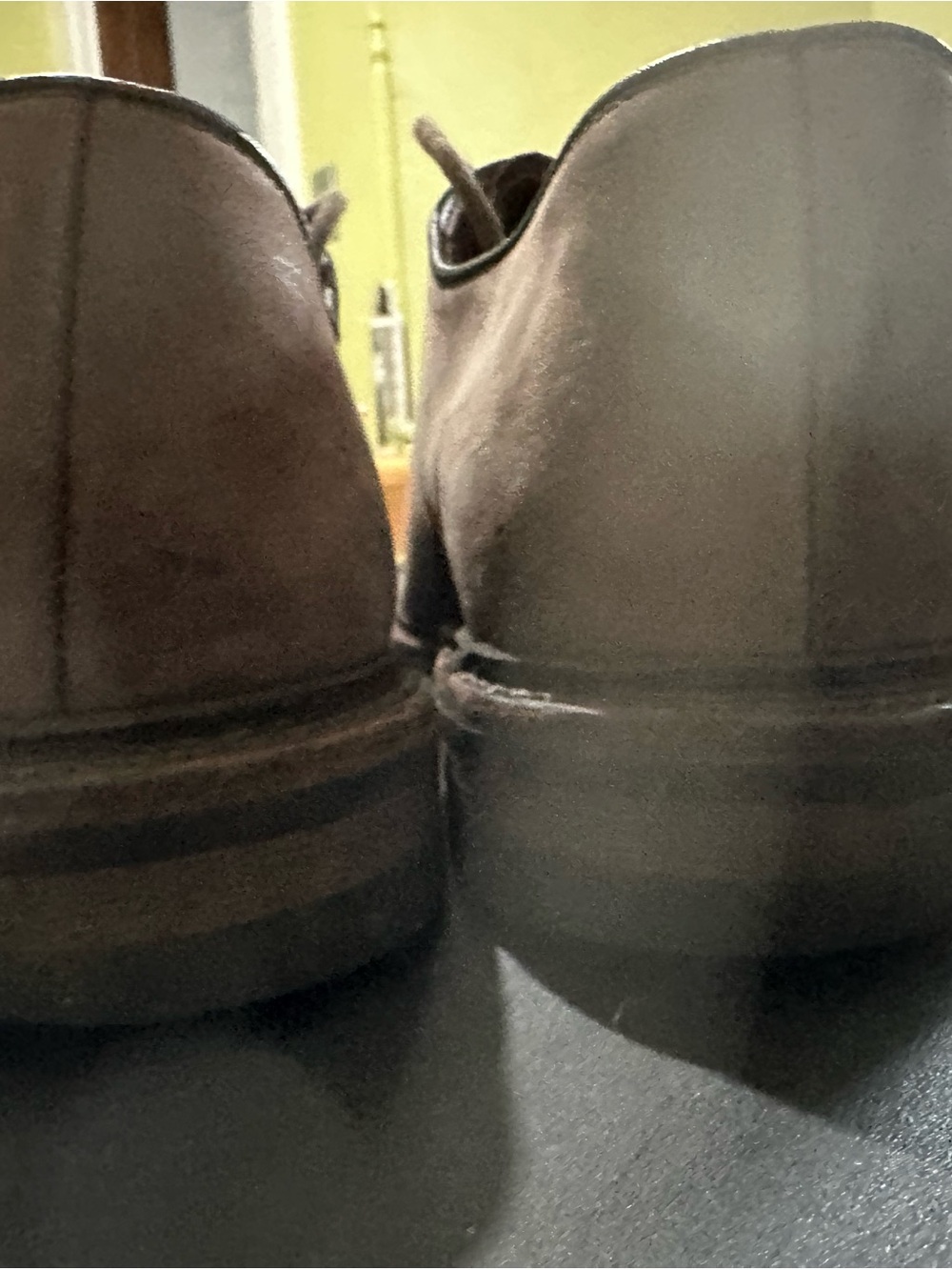 Allen Edmonds Brown Suede Oxfords - Picture 3 of 12